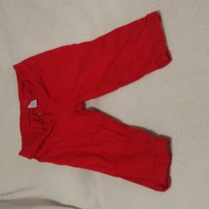 Size 3 red shorts